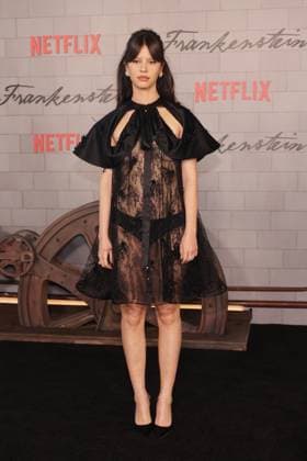 Netflix s Frankenstein Los Angeles Premiere Screening - Arrivals Mia Goth attends Frankenstein Film Premiere at the Academy Museum of Motion Pictures on October 6, 2025 in Los Angeles, California. Los Angeles Academy Museum of Motion Picture CA USA Copyright: xCraSH imageSPACEx