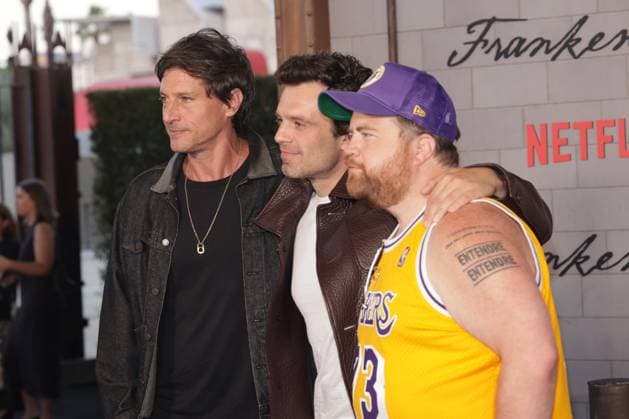Netflix s Frankenstein Los Angeles Premiere Screening - Arrivals Simon Rex, Sebastian Stan, and Paul Walter Hauser attend Frankenstein Film Premiere at the Academy Museum of Motion Pictures on October 6, 2025 in Los Angeles, California. Los Angeles Academy Museum of Motion Picture CA USA Copyright: xCraSH imageSPACEx