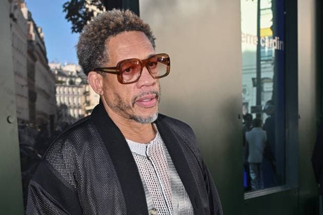 PFW Pierre Cardin Front Row Joey Starr attending Pierre Cardin show during Paris Fashion Week in Paris, France on October 7, 2025. Photo by Julien Reynaud APS-Medias ABACAPRESS.COM Paris France  Copyright: xReynaudxJulien APS-Medias ABACAx