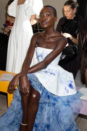 Amina Seck at AJE Ready to Wear Collection Spring Summer 2026 during Paris Fashion Week PFW on October 7th, 2025 Jeremy MELLOUL Bestimage Celebrities at AJE Fashion Show Ready to Wear Collection Spring Summer 2026 during Paris Fashion Week on 7th, October, 2025  Copyright: xJeremyxMelloulx xBestimagexJeremyxMelloulx xBestimagex
