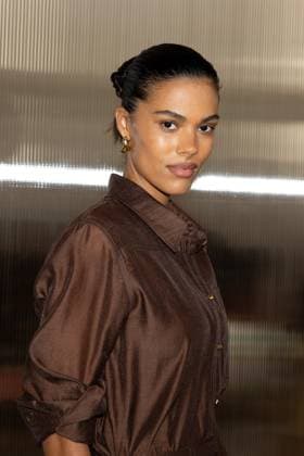 Tina Kunakey au défilé AJE Collection Prêt à Porter Printemps Été 2026 lors de la Fashion Week de Paris PFW , le 7 Octobre 2025 Jeremy MELLOUL Bestimage Celebrities at AJE Fashion Show Ready to Wear Collection Spring Summer 2026 during Paris Fashion Week on 7th, October, 2025  Copyright: xJeremyxMelloulx xBestimagexJeremyxMelloulx xBestimagex