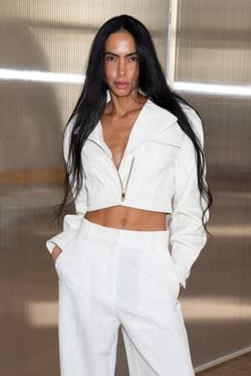 Thammy Salcedo at AJE Ready to Wear Collection Spring Summer 2026 during Paris Fashion Week PFW on October 7th, 2025 Jeremy MELLOUL Bestimage Celebrities at AJE Fashion Show Ready to Wear Collection Spring Summer 2026 during Paris Fashion Week on 7th, October, 2025  Copyright: xJeremyxMelloulx xBestimagexJeremyxMelloulx xBestimagex