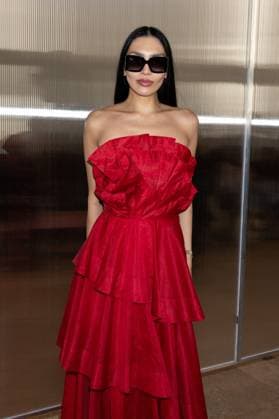 Zarina Yeva at AJE Ready to Wear Collection Spring Summer 2026 during Paris Fashion Week PFW on October 7th, 2025 Jeremy MELLOUL Bestimage Celebrities at AJE Fashion Show Ready to Wear Collection Spring Summer 2026 during Paris Fashion Week on 7th, October, 2025  Copyright: xJeremyxMelloulx xBestimagexJeremyxMelloulx xBestimagex