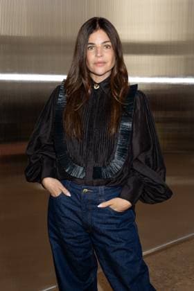 Julia Restoin Roitfeld au défilé AJE Collection Prêt à Porter Printemps Été 2026 lors de la Fashion Week de Paris PFW , le 7 Octobre 2025 Jeremy MELLOUL Bestimage Celebrities at AJE Fashion Show Ready to Wear Collection Spring Summer 2026 during Paris Fashion Week on 7th, October, 2025  Copyright: xJeremyxMelloulx xBestimagexJeremyxMelloulx xBestimagex