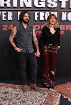 Premiere of the new film Springsteen Deliver Me from Nowhere Andrea Guasch and Rosco during the premiere of the new film Springsteen Deliver Me from Nowhere , on October 7, 2025, in Madrid Spain Springsteen Deliver Me from Nowhere chronicles the creation of Bruce Springsteens album Nebraska, released in 1982 Recorded with a four-track recorder in Springsteens bedroom in New Jersey, the album marked a pivotal moment in his life and is considered one of his most enduring works a raw and evocative acoustic album, populated by lost souls looking for a reason to believe CINE José Madrid Madrid Espana  Copyright: xJosÃ xRuizx 7011636