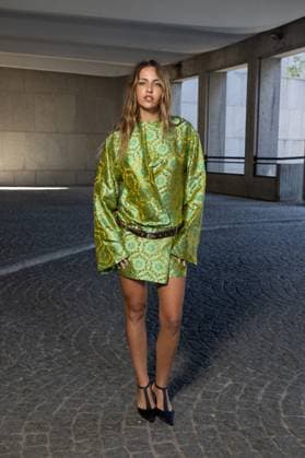 Carla Ginola au défilé Christopher Esber Collection Prêt à Porter Printemps Été 2026 lors de la Fashion Week de Paris PFW , le 7 Octobre 2025 Jeremy MELLOUL Bestimage Celebrities at Christopher Esber Fashion Show Ready to Wear Collection Spring Summer 2026 during Paris Fashion Week on 7th, October, 2025  Copyright: xJeremyxMelloulx xBestimagexJeremyxMelloulx xBestimagex