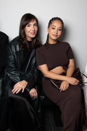 Lena Mahfouf, Nora Hamzawi au défilé Christopher Esber Collection Prêt à Porter Printemps Été 2026 lors de la Fashion Week de Paris PFW , le 7 Octobre 2025 Jeremy MELLOUL Bestimage Celebrities at Christopher Esber Fashion Show Ready to Wear Collection Spring Summer 2026 during Paris Fashion Week on 7th, October, 2025  Copyright: xJeremyxMelloulx xBestimagexJeremyxMelloulx xBestimagex