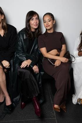 Lena Mahfouf, Nora Hamzawi au défilé Christopher Esber Collection Prêt à Porter Printemps Été 2026 lors de la Fashion Week de Paris PFW , le 7 Octobre 2025 Jeremy MELLOUL Bestimage Celebrities at Christopher Esber Fashion Show Ready to Wear Collection Spring Summer 2026 during Paris Fashion Week on 7th, October, 2025  Copyright: xJeremyxMelloulx xBestimagexJeremyxMelloulx xBestimagex