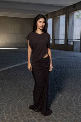 Aisha Potter at Christopher Esber Ready to Wear Collection Spring Summer 2026 during Paris Fashion Week PFW , October 7th, 2025 Jeremy MELLOUL Bestimage Celebrities at Christopher Esber Fashion Show Ready to Wear Collection Spring Summer 2026 during Paris Fashion Week on 7th, October, 2025  Copyright: xJeremyxMelloulx xBestimagexJeremyxMelloulx xBestimagex