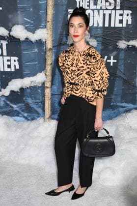 NEW YORK, NY - OCTOBER 7: Jessica Lowrey at the World Premiere of the Apple TV+ Series The Last Frontier on October 7, 2025 at Regal Union Square in New York City. Copyright: xMediaPunchx
