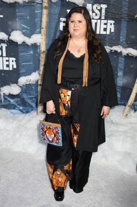NEW YORK, NY - OCTOBER 7: Theresa Cutknife at the World Premiere of the Apple TV+ Series The Last Frontier on October 7, 2025 at Regal Union Square in New York City. Copyright: xMediaPunchx