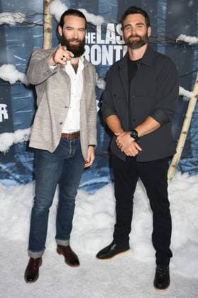 NEW YORK, NY - OCTOBER 7: Sam Hargrave and Daniel Hargrave at the World Premiere of the Apple TV+ Series The Last Frontier on October 7, 2025 at Regal Union Square in New York City. Copyright: xMediaPunchx