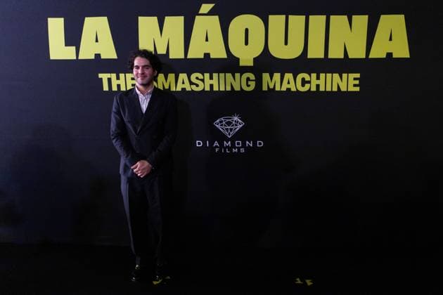 October 7, 2025, Mexico City, Mexico: DWAYNE JOHNSON, producer and lead actor, along with director BENNY SAFDIE , presented the film The Smashing Machine at a special fan event in Mexico City. Mexico City Mexico - ZUMAl178 20251007_znp_l178_035 Copyright: xCristianxLeyvax