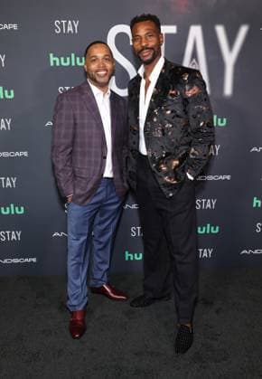 07 October 2025 - Los Angeles, California - Jas Summers, Garett Thompson. Los Angeles Premiere Of Andscape s Stay held at the Academy Museum of Motion Pictures. Los Angeles USA - ZUMAa123 20251007_zaa_a123_030 Copyright: xADx