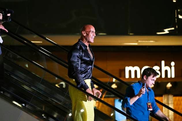 The Smashing Machine Premiere In Mexico City Actor Dwayne Johnson attends the red carpet for The Smashing Machine film premiere at Toreo Parque Central. on October 7, 2025 in Mexico City, Mexico. (Photo by Carlos Tischler Eyepix Group) Copyright: xCarlosxTischler xEyepixxGroupx CT_07102025_171445