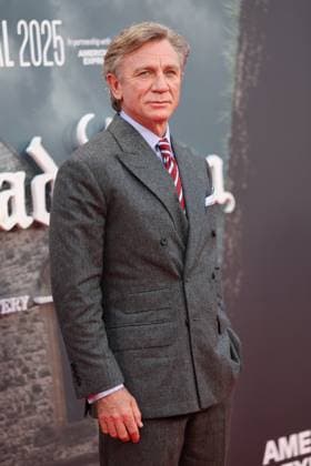 . 08 10 2025. London, United Kingdom. Daniel Craig arriving at the premiere of Wake Up Dead Man: A Knives Out Mystery, on the opening night of the London Film Festival  xStephenxLockx xi-Imagesx IIM-26279-0005