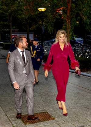 08-10-2025 Breda Queen Maxima attended the King Willem I Prize winners dinner in Breda. Â  Copyright: xPPEx