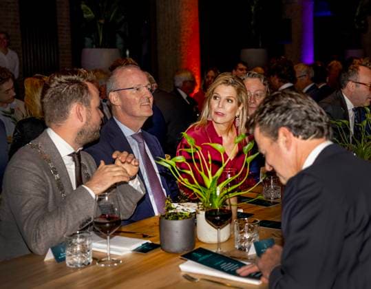 08-10-2025 Breda Queen Maxima with Cosun, NXP, CSU, VDL attended the King Willem I Prize winners dinner in Breda. Â  Copyright: xPPEx