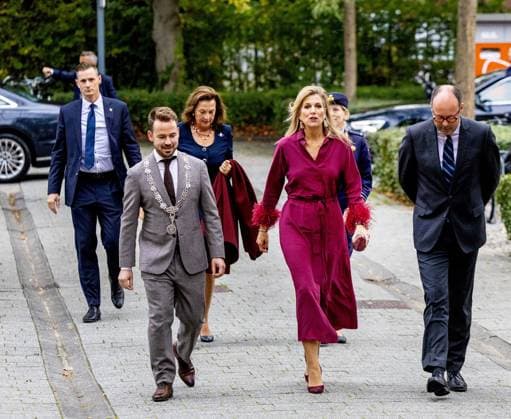 breda, The Netherlands, 2025-10-08 17:53:57 BREDA, October 8, 2025. Queen Maxima attends the winners dinner of the King Willem I Prize in Breda. The evening is traditionally organized by the King Willem I Foundation together with the winners of the last edition and marks the start of registration for the biennial business awards. PHOTO: NLBeeld Patrick van Emst Credit: NL Beeld Patrick van Emst  Copyright: xx x