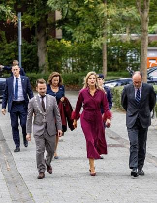 breda, The Netherlands, 2025-10-08 17:53:57 BREDA, October 8, 2025. Queen Maxima attends the winners dinner of the King Willem I Prize in Breda. The evening is traditionally organized by the King Willem I Foundation together with the winners of the last edition and marks the start of registration for the biennial business awards. PHOTO: NLBeeld Patrick van Emst Credit: NL Beeld Patrick van Emst  Copyright: xx x