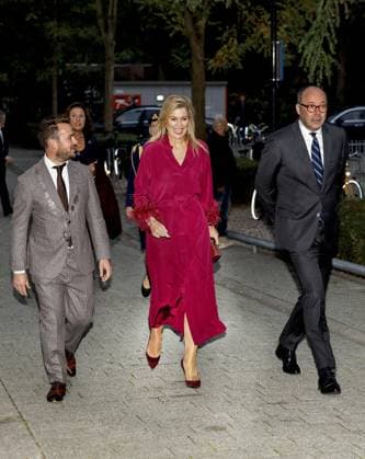 breda, The Netherlands, 2025-10-08 17:45:44 BREDA, October 8, 2025. Queen Maxima attends the winners dinner of the King Willem I Prize in Breda. The evening is traditionally organized by the King Willem I Foundation together with the winners of the last edition and marks the start of registration for the biennial business awards. PHOTO: NLBeeld Patrick van Emst Credit: NL Beeld Patrick van Emst  Copyright: xx x
