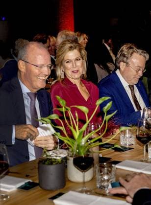 breda, The Netherlands, 2025-10-08 17:48:35 BREDA, October 8, 2025. Queen Maxima attends the winners dinner of the King Willem I Prize in Breda. The evening is traditionally organized by the King Willem I Foundation together with the winners of the last edition and marks the start of registration for the biennial business awards. PHOTO: NLBeeld Patrick van Emst Credit: NL Beeld Patrick van Emst  Copyright: xx x