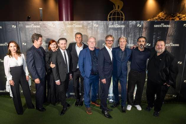 The gala premiere of Anders Thomas Jensen s, The Last Viking Sofie Graaboel, Nikolaj Lie Kaas, Bodil Joergensen, Anders Thomas Jensen, Soeren Malling, Lars Brygmann, Mads Mikkelsen, Kardo Razzazi, and Nicholas Bro at the gala premiere of Anders Thomas Jensen s The Last Viking at Imperial in Copenhagen on Wednesday, October 8, 2025 Photo Emil Ni Copyright: EmilxNicolaixHelmsx spdk20251008-212746-4