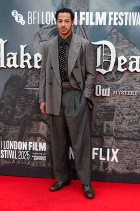 Daryl McCormack attends the Opening Night of the BFI London Film Festival; the UK premiere of WAKE UP DEAD MAN: A KNIVES OUT STORY on Wednesday 8 October 2025 Daryl McCormack attends the Opening Night of the BFI London Film Festival; the UK premiere of WAKE UP DEAD MAN: A KNIVES OUT STORY on Wednesday 8 October 2025 at Royal Festival Hall, London. ., Credit:Julie Edwards Avalon  Copyright: xJuliexEdwardsx xAvalonx 1044232838