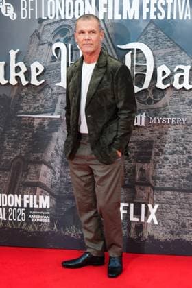 Josh Brolin attends the Opening Night of the BFI London Film Festival; the UK premiere of WAKE UP DEAD MAN: A KNIVES OUT STORY on Wednesday 8 October 2025 Josh Brolin attends the Opening Night of the BFI London Film Festival; the UK premiere of WAKE UP DEAD MAN: A KNIVES OUT STORY on Wednesday 8 October 2025 at Royal Festival Hall, London. ., Credit:Julie Edwards Avalon  Copyright: xJuliexEdwardsx xAvalonx 1044232880
