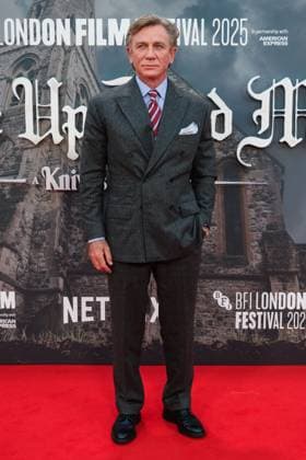 Daniel Craig attends the Opening Night of the BFI London Film Festival; the UK premiere of WAKE UP DEAD MAN: A KNIVES OUT STORY on Wednesday 8 October 2025 Daniel Craig attends the Opening Night of the BFI London Film Festival; the UK premiere of WAKE UP DEAD MAN: A KNIVES OUT STORY on Wednesday 8 October 2025 at Royal Festival Hall, London. ., Credit:Julie Edwards Avalon  Copyright: xJuliexEdwardsx xAvalonx 1044233015