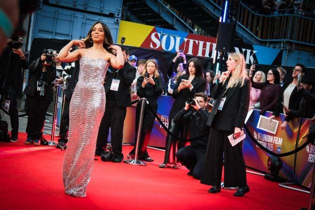 Kerry Washington attends the Opening Night of the BFI London Film Festival; the UK premiere of WAKE UP DEAD MAN: A KNIVES OUT STORY on Wednesday 8 October 2025 Kerry Washington attends the Opening Night of the BFI London Film Festival; the UK premiere of WAKE UP DEAD MAN: A KNIVES OUT STORY on Wednesday 8 October 2025 at Royal Festival Hall, London. ., Credit:Julie Edwards Avalon  Copyright: xJuliexEdwardsx xAvalonx 1044233149