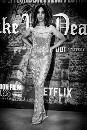 Kerry Washington attends the Opening Night of the BFI London Film Festival; the UK premiere of WAKE UP DEAD MAN: A KNIVES OUT STORY on Wednesday 8 October 2025 Kerry Washington attends the Opening Night of the BFI London Film Festival; the UK premiere of WAKE UP DEAD MAN: A KNIVES OUT STORY on Wednesday 8 October 2025 at Royal Festival Hall, London. Editors Note: Image converted to monochrome., Credit:Julie Edwards Avalon  Copyright: xJuliexEdwardsx xAvalonx 1044233170