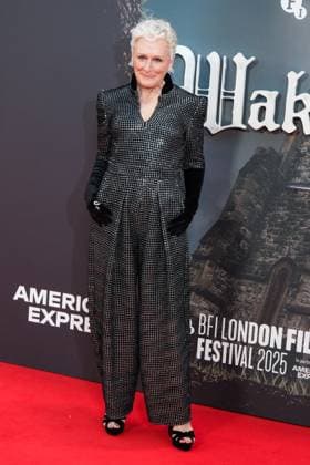 Glenn Close attends the Opening Night of the BFI London Film Festival; the UK premiere of WAKE UP DEAD MAN: A KNIVES OUT STORY on Wednesday 8 October 2025 Glenn Close attends the Opening Night of the BFI London Film Festival; the UK premiere of WAKE UP DEAD MAN: A KNIVES OUT STORY on Wednesday 8 October 2025 at Royal Festival Hall, London. ., Credit:Julie Edwards Avalon  Copyright: xJuliexEdwardsx xAvalonx 1044233212