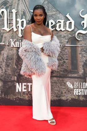 Deborah Ayorinde attends the Opening Night of the BFI London Film Festival; the UK premiere of WAKE UP DEAD MAN: A KNIVES OUT STORY on Wednesday 8 October 2025 Deborah Ayorinde attends the Opening Night of the BFI London Film Festival; the UK premiere of WAKE UP DEAD MAN: A KNIVES OUT STORY on Wednesday 8 October 2025 at Royal Festival Hall, London. ., Credit:Julie Edwards Avalon  Copyright: xJuliexEdwardsx xAvalonx 1044233412