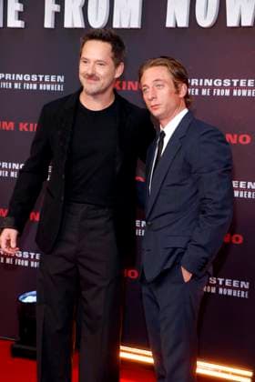 Springsteen , movie premiere at Zoo Palast, Berlin, 08 10 2025 Director Scott Cooper and Jeremy Allen White at the premiere of the movie Springsteen Deliver Me From Nowhere at Zoo Palast Berlin, 08 10 2025 Berlin Zoo Palast Copyright: xAnitaxBuggex