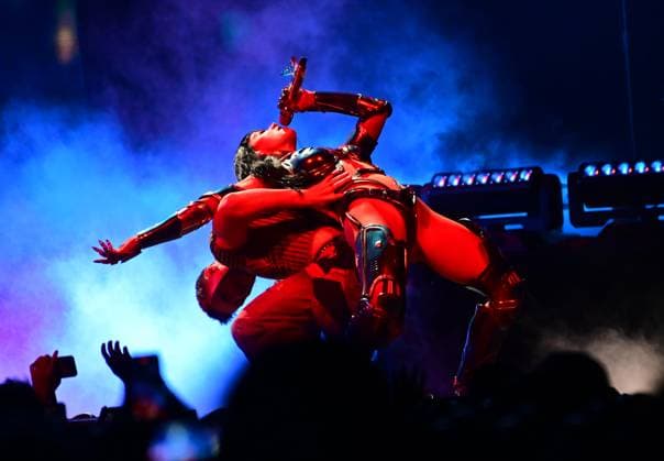 Entertainment Bilder des Tages Katy Perry performing at Manchester AO Arena Katy Perry performs at the AO Arena in Manchester on her The Lifetimes Tour Featuring: Katy Perry Where: Manchester, United Kingdom When: 08 Oct 2025 Credit: Graham Finney WENN Manchester United Kingdom Copyright: xWENNx wenn40701691 x wenn40701691