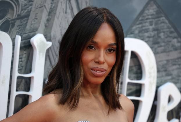 Opening Gala screening of Wake Up Dead Man: A Knives Out Mystery in London, UK - 8 Oct 2025 Kerry Washington attends the Opening Gala screening of Wake Up Dead Man: A Knives Out Mystery during the 69th BFI London Film Festival. London United Kingdom Copyright: xFredxDuvalx xSOPAxImagesx FD_knifes_out_story_18