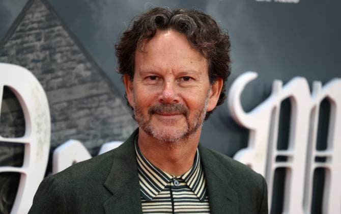 October 8, 2025, London, United Kingdom: Ram Bergman attends the Opening Gala screening of Wake Up Dead Man: A Knives Out Mystery during the 69th BFI London Film Festival. London United Kingdom - ZUMAs197 20251008_aab_s197_076 Copyright: xFredxDuvalx