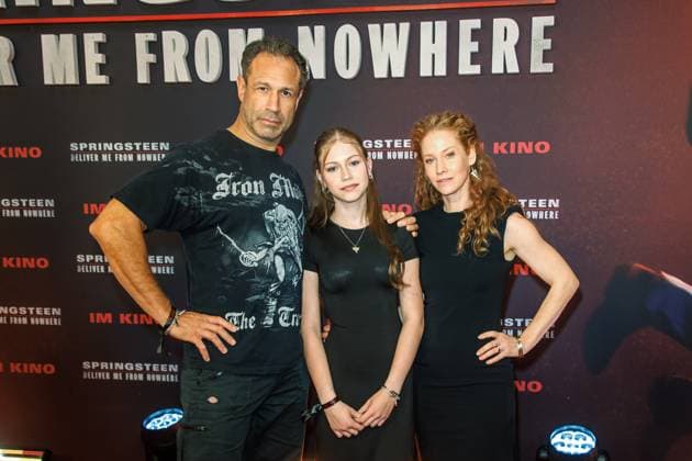 German premiere Deliver Me from Nowhere Jared Hasselhoff and Sina Valeska Jung at the German premiere of the film Deliver Me from Nowhere at the Zoo Palast on 08 10 2025 in Berlin Copyright: xEventpressxKochanx