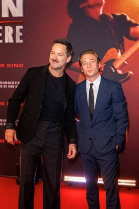 German premiere Deliver Me from Nowhere Scott Cooper and Jeremy Allen White at the German premiere of the film Deliver Me from Nowhere at Zoo Palast on 08 10 2025 in Berlin Copyright: xEventpressxKochanx