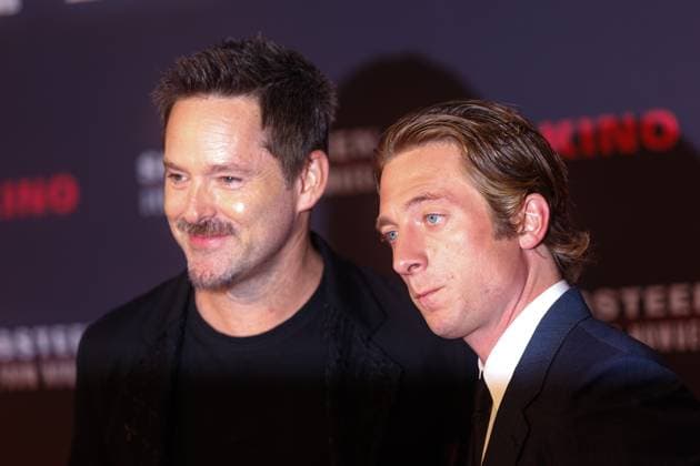 German premiere Deliver Me from Nowhere Scott Cooper and Jeremy Allen White at the German premiere of the film Deliver Me from Nowhere at Zoo Palast on 08 10 2025 in Berlin Copyright: xEventpressxKochanx