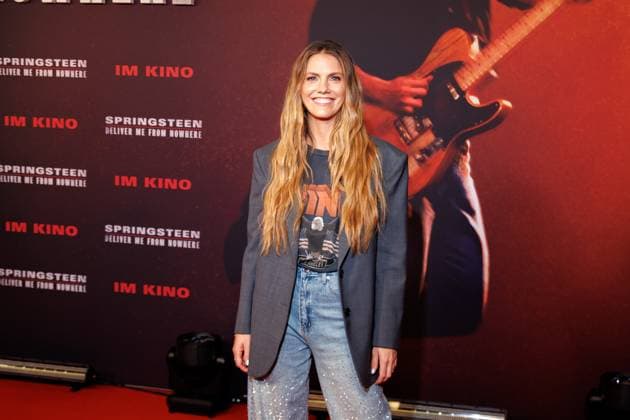 German premiere Deliver Me from Nowhere Viviane Geppert at the German premiere of the film Deliver Me from Nowhere at Zoo Palast on 08 10 2025 in Berlin Copyright: xEventpressxKochanx
