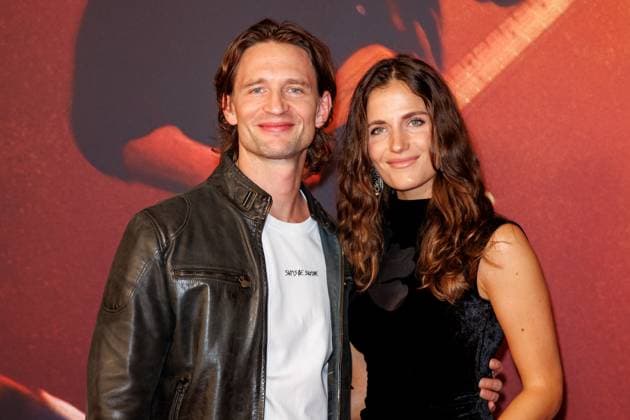 German premiere Deliver Me from Nowhere August Wittgenstein and Mia Rohla at the German premiere of the film Deliver Me from Nowhere at the Zoo Palast on 08 10 2025 in Berlin Copyright: xEventpressxKochanx