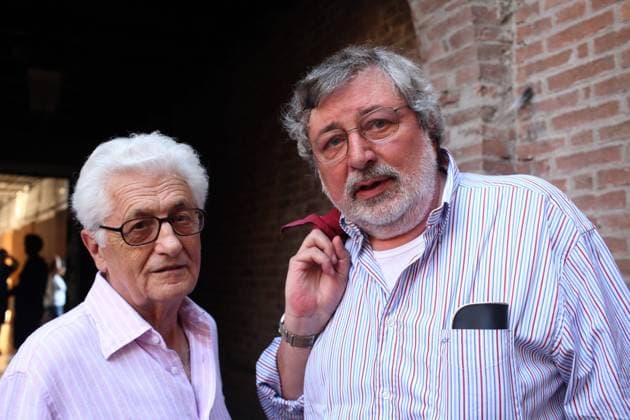 GUCCINI Francesco et MACCHIAVELLI Loriano - Date : 20110911 Basso Cannarsa Opale.photo RECORD DATE NOT STATED *** GUCCINI Francesco et MACCHIAVELLI Loriano Date 20110911 Basso Cannarsa Opale photo RECORD DATE NOT STATED  Copyright: x BassoxCannarsa Opale.photox !ACHTUNG AUFNAHMEDATUM GESCHÄTZT!