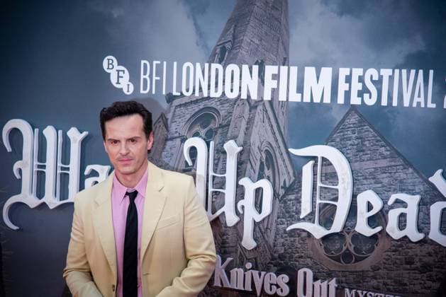 Wake Up Dead Man: A Knives Out Mystery Opening Gala - The 69th BFI London Film Festival at The Royal Festival Hall - 08 Oct 2025 Andrew Scott attends the Wake Up Dead Man: A Knives Out Mystery opening gala during the 69th BFI London Film Festival at The Royal Festival Hall. London United Kingdom Copyright: xLoredanaxSangiulianox xSOPAxImagesx LSangiuliano-4152