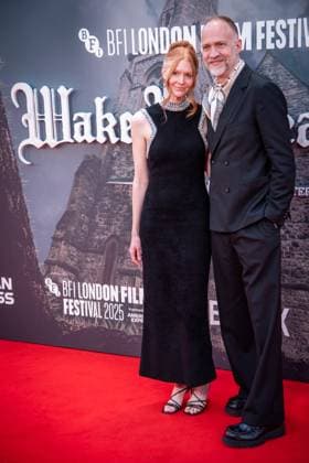 Wake Up Dead Man: A Knives Out Mystery Opening Gala - The 69th BFI London Film Festival at The Royal Festival Hall - 08 Oct 2025 Nathan Johnson (R) attends the Wake Up Dead Man: A Knives Out Mystery opening gala during the 69th BFI London Film Festival at The Royal Festival Hall. London United Kingdom Copyright: xLoredanaxSangiulianox xSOPAxImagesx LSangiuliano-3816