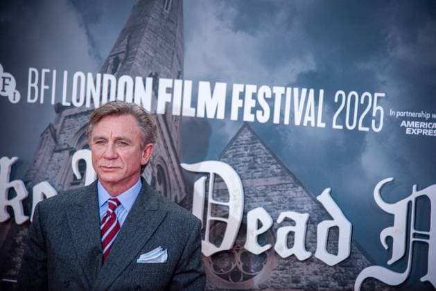 Wake Up Dead Man: A Knives Out Mystery Opening Gala - The 69th BFI London Film Festival at The Royal Festival Hall - 08 Oct 2025 Daniel Craig attends the Wake Up Dead Man: A Knives Out Mystery opening gala during the 69th BFI London Film Festival at The Royal Festival Hall. London United Kingdom Copyright: xLoredanaxSangiulianox xSOPAxImagesx LSangiuliano-3924