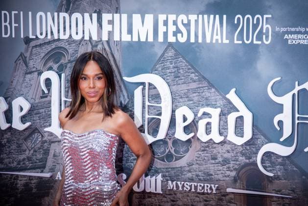 Wake Up Dead Man: A Knives Out Mystery Opening Gala - The 69th BFI London Film Festival at The Royal Festival Hall - 08 Oct 2025 Kerry Washington attends the Wake Up Dead Man: A Knives Out Mystery opening gala during the 69th BFI London Film Festival at The Royal Festival Hall. London United Kingdom Copyright: xLoredanaxSangiulianox xSOPAxImagesx LSangiuliano-3995