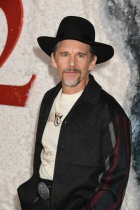 HOLLYWOOD, CA - OCTOBER 8: Ethan Hawke at the premiere of Universal Pictures Black Phone 2 at TCL Chinese Theatre on October 8, 2025 in Hollywood, California. Copyright: xJeffreyxMayerx