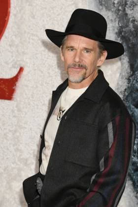 HOLLYWOOD, CA - OCTOBER 8: Ethan Hawke at the premiere of Universal Pictures Black Phone 2 at TCL Chinese Theatre on October 8, 2025 in Hollywood, California. Copyright: xJeffreyxMayerx
